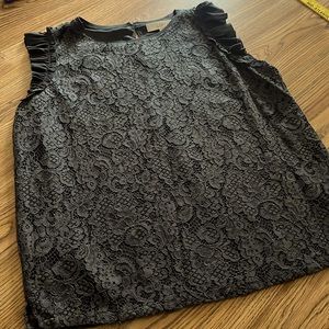 LOFT lace top Large